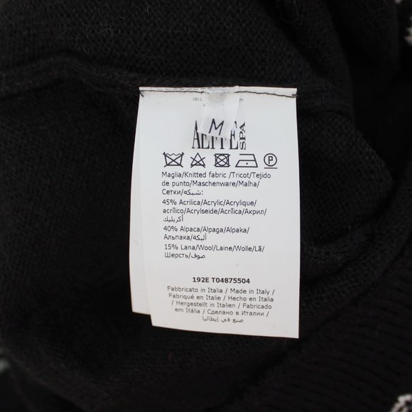 NWT Moschino Teddy Bear Sweater Dress | Cozy Knit Logo Winter Dress - Picture 16 of 16